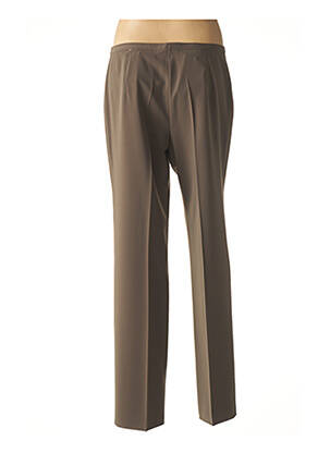 Pantalon drept elasticitate talie joasă verde BASLER femeie
