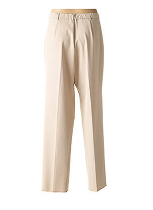 Pantalon drept elasticitate bej K'TENDANCES femeie