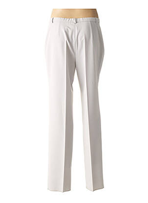 Pantalon drept talie elastică gri PAUPORTÉ femeie