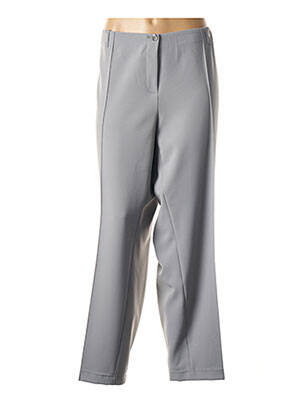 Pantalon drept elasticitate gri BASLER femeie