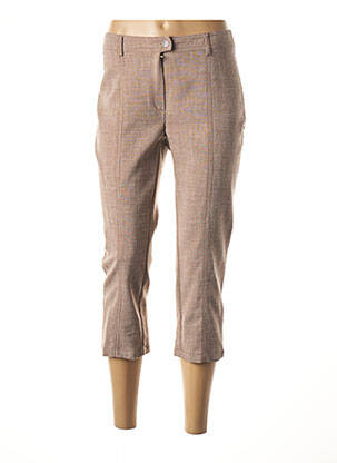 Pantalon trei sferturi maro WEINBERG femeie