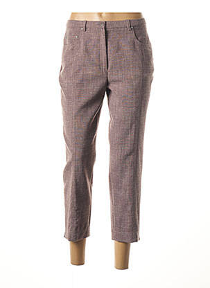 Pantalon trei sferturi maro PAUPORTÉ femeie