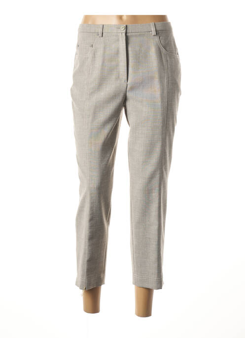 Pantalon trei sferturi croială dreaptă mărime normală verde PAUPORTÉ femme