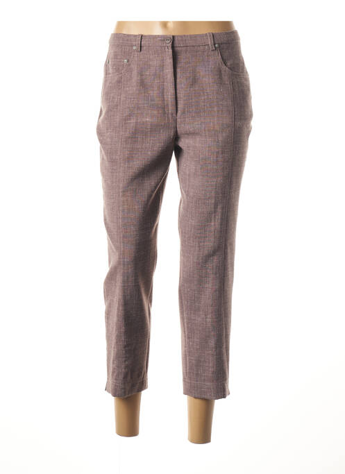 Pantalon trei sferturi maro PAUPORTÉ femeie