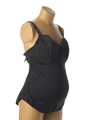 Costum de baie maternitate elasticitate negru CACHE COEUR femeie