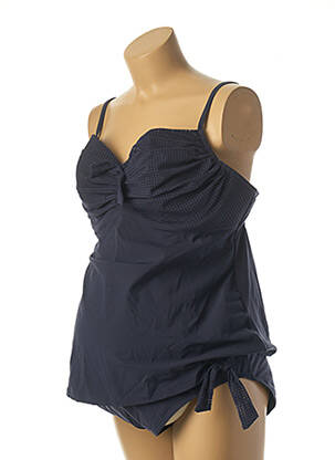Costum de baie maternitate elasticitate albastru CACHE COEUR femeie