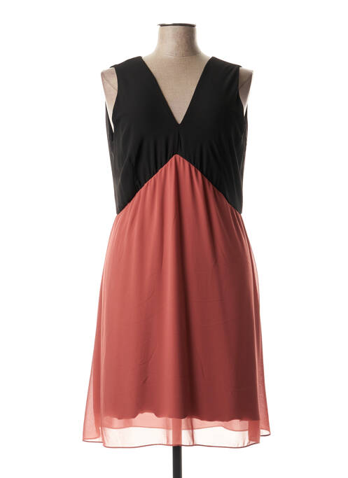 Rochie midi maro LA FEE MARABOUTEE femeie