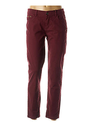 Blugi cu croială dreaptă roșu IKKS femeie