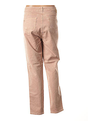 Pantalon drept elasticitate mărime normală roz EVA KAYAN femeie