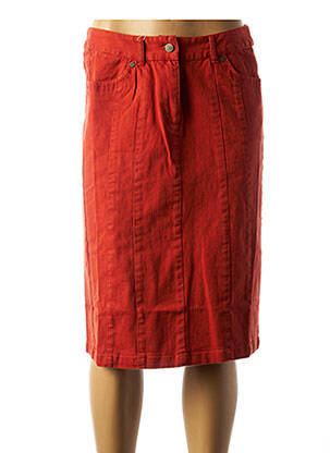 Fustă midi portocaliu JAC JAC femeie