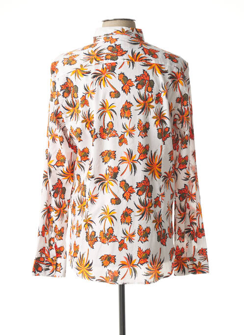 Cămașă cu mâneci lungi alb DSTREZZED bărbat