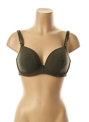 Sutien de costum de baie elasticitate top sutien modelat verde ANDRES SARDA femeie
