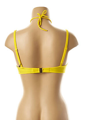 Sutien de costum de baie elasticitate top sutien modelat galben MARIE JO femeie