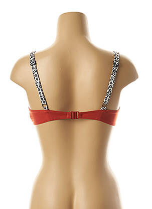 Sutien de costum de baie elasticitate maro EMPREINTE femeie