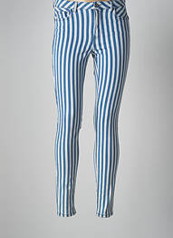 Pantalon slim elasticitate mărime normală albastru TIFFOSI femeie