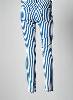 Pantalon slim elasticitate mărime normală albastru TIFFOSI femeie