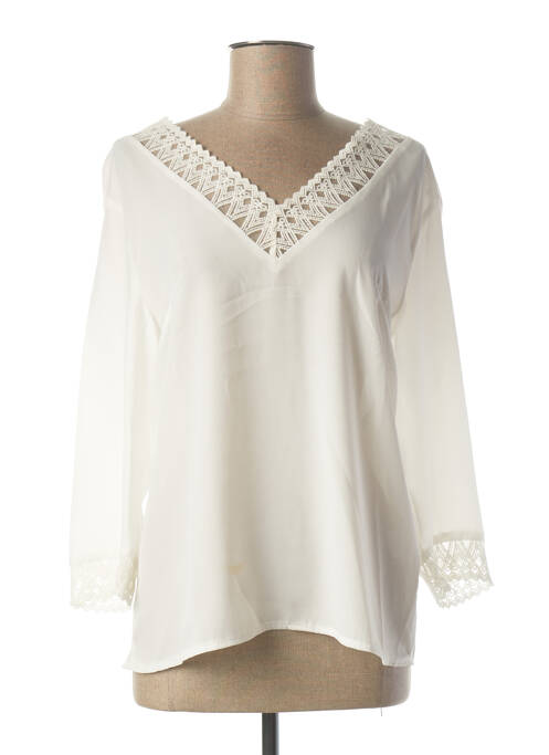 Top alb Z-ONE femeie