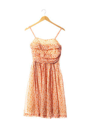 Rochie midi portocaliu MISS ELLIETTE femeie