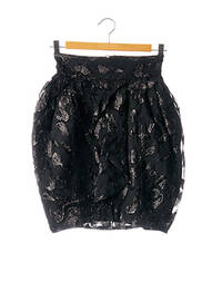 Fustă midi talie cu cleme negru H&M femme