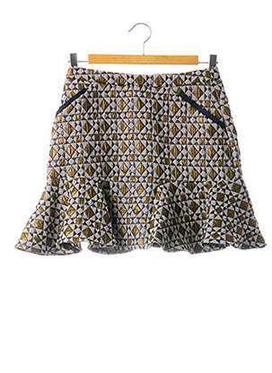 Fustă scurtă albastru DRESS GALLERY femeie