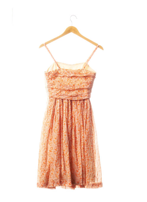 Rochie midi portocaliu MISS ELLIETTE femeie