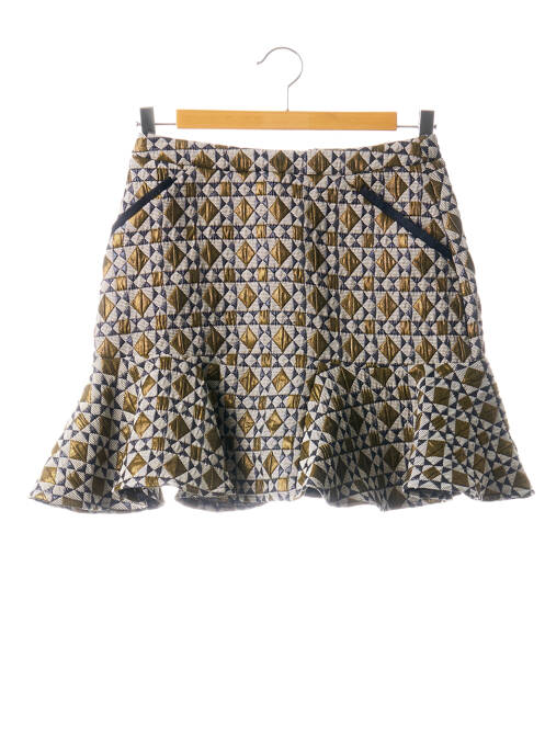 Fustă scurtă albastru DRESS GALLERY femeie