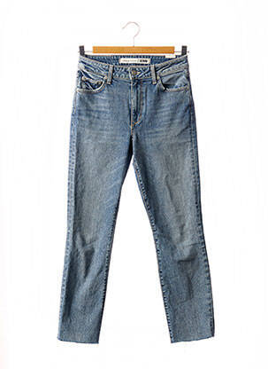 Blugi cu croială dreaptă albastru LOVERS + FRIENDS femeie