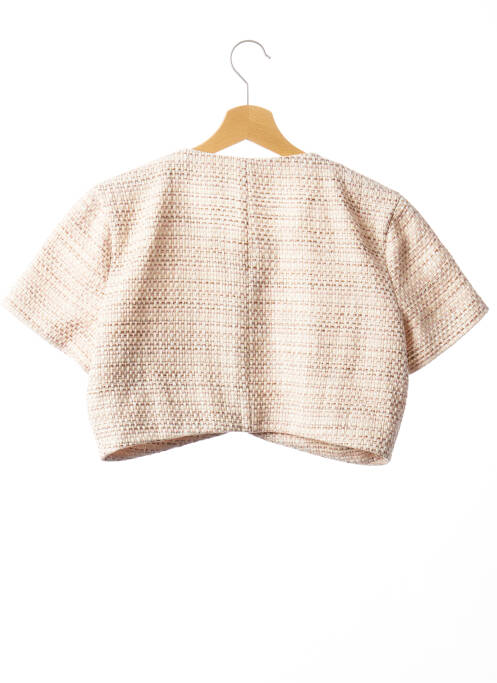 Jachete casual roz SONG OF STYLE femeie