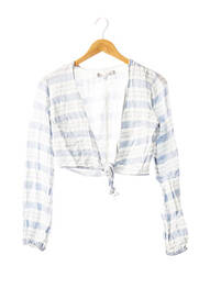Jachete casual finisaj interior dublat albastru LOVERS + FRIENDS femme