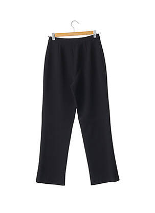 Pantalon drept țesătură crep talie înaltă negru GIORGIO ARMANI femeie