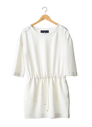 Rochie scurtă mâneci 3/4 mâneci 3/4 alb CHARLOTTE ESKILDSEN femeie