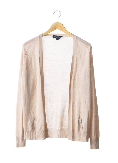 Vestă cu mâneci lungi bej ADELE FADO femeie