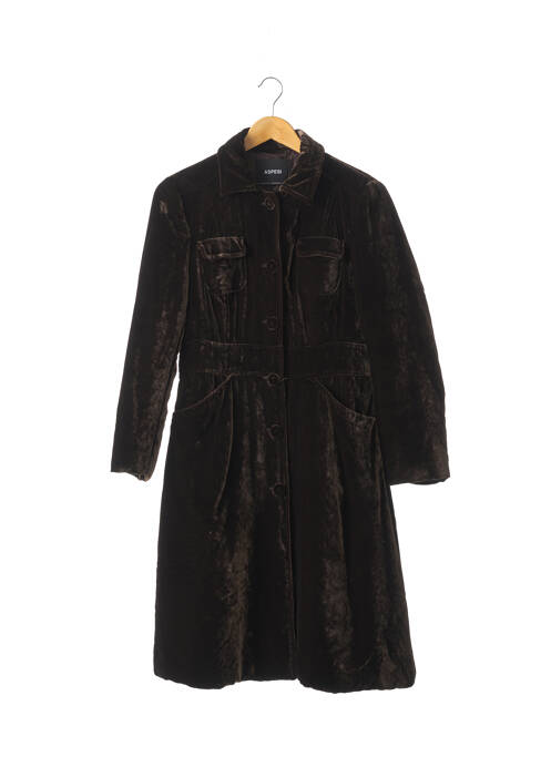 Palton lung maro ASPESI femeie