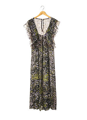 Rochie midi negru ROBERTO CAVALLI femeie