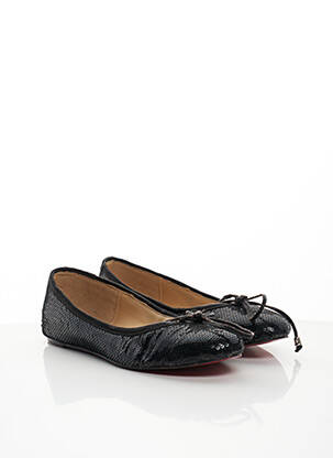 Balerine toc plat până la 3 cm negru LOUBOUTIN femeie