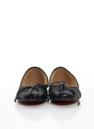 Balerine toc plat până la 3 cm negru LOUBOUTIN femeie