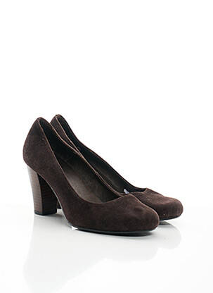 Pantofi cu toc maro MELLOW YELLOW femeie