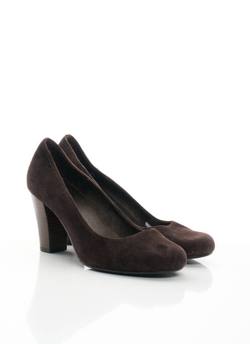 Pantofi cu toc maro MELLOW YELLOW femeie