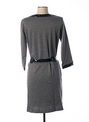 Rochie midi gri PAUL BRIAL femeie