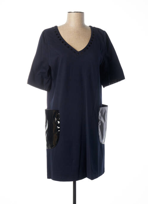 Rochie midi albastru PAUL BRIAL femeie