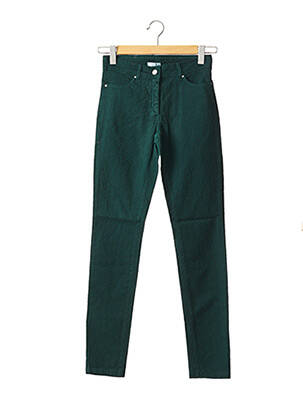 Pantalon drept elasticitate mărime normală verde PAUL BRIAL femeie