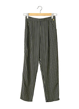Pantalon drept țesătură crep negru PAUL BRIAL femeie