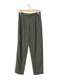 Pantalon drept țesătură crep negru PAUL BRIAL femeie