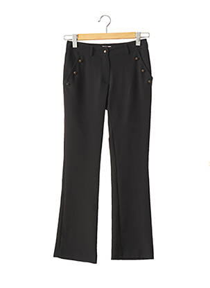 Pantalon drept negru PAUL BRIAL femeie
