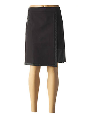 Fustă midi negru PAUL BRIAL femeie