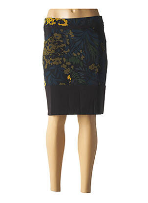 Fustă midi negru PAUL BRIAL femeie