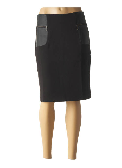 Fustă midi negru PAUL BRIAL femeie