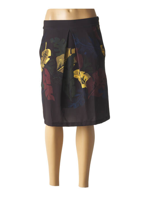 Fustă midi negru PAUL BRIAL femeie