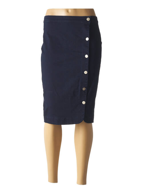 Fustă midi albastru PAUL BRIAL femeie