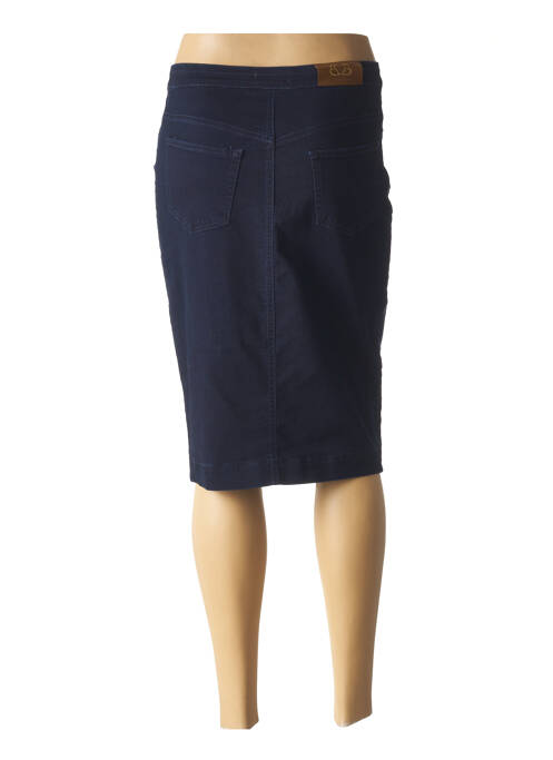 Fustă midi albastru PAUL BRIAL femeie